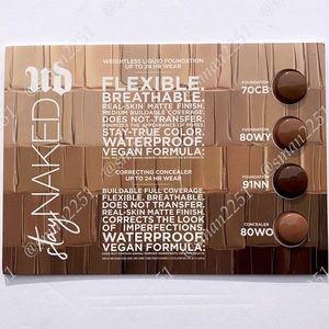 5️⃣/$25!💜Urban Decay Stay Naked Foundation & Concealer SEALED! NEW!